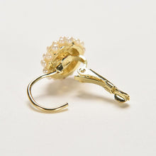 for Women Girls Wedding Ear Cuff Gold Plated Piercing Jewelry  Round Imitation Pearl Beads Stud Earrings J4U66
