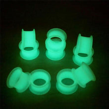 glow in the dark drum ear expansion body piercing ear defender ear plugs and tunnels J4U66