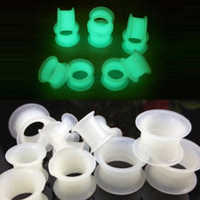 glow in the dark drum ear expansion body piercing ear defender ear plugs and tunnels J4U66