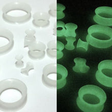 glow in the dark drum ear expansion body piercing ear defender ear plugs and tunnels J4U66