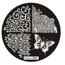 hehe Stamping Plates Cute Pattern DIY Image Stamp Stamping Plates Manicure Template Nail Art Plate J4U66