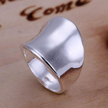 jewelry silver plated Ring Fine Thumb Ring Women & Men Gift Silver Jewelry Finger Rings  J4U66