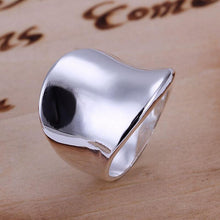jewelry silver plated Ring Fine Thumb Ring Women & Men Gift Silver Jewelry Finger Rings  J4U66