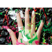 1 Set 12 Colors Nail Art Shinning Mirror Glitter Powder Chrome Pigment Black UV Gel Top Base Coat Makeup Tools for Girls J4U66