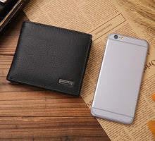 men wallets famous brandmens walletleather purse card cash receipt holder organizer bifold wallet purse pocket J4U66