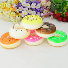 mini keychain doughnut donut cute key chain llaveros porte clef key ring gift for children J4U66
