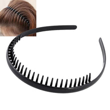 toothed hai men headdress jewelry fine hair hoop headband hair accessories J4U66