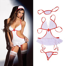 women lingerie erotic costume sexy nurse cosplay uniform transparent sexy underwear babydoll sex product J4U66