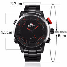 relogio masculino Mens Luxury Army Big Dial Sport Wrist Watch Waterproof Analog Quartz Watches Business Clock Wrist Watch J4U66