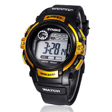 Luxury Famous Brand Susenstone Multifunction Boy Digital LED Quartz Alarm Date Sports Waterproof Wrist Watch J4U66