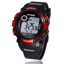 Luxury Famous Brand Susenstone Multifunction Boy Digital LED Quartz Alarm Date Sports Waterproof Wrist Watch J4U66