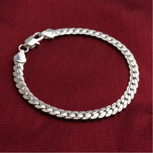 silver snake 5 mm Width bracelet/bangle Jewelry crystal trendy men bracelets  J4U66