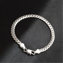 silver snake 5 mm Width bracelet/bangle Jewelry crystal trendy men bracelets  J4U66