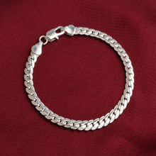silver snake 5 mm Width bracelet/bangle Jewelry crystal trendy men bracelets  J4U66