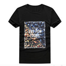 t shirt men Mens Fashion casual arder comfort Stamp fabrics T-shirts Short Sleeve Tops Blouse homme Black White J4U66