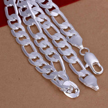 silver plated chain 12m three jane necklaces pendants for women men jewelry smtn1 J4U66