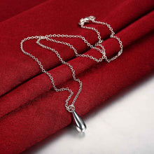 silver plated chainlets necklaces pendants for women men jewelry smtn177 J4U66