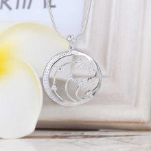 silver plated chain fireworks crystal necklaces pendants for women men jewelry smtn437 J4U66