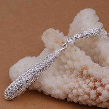 silver plated chain insetslets column necklaces pendants for women men jewelry smtn35 J4U66