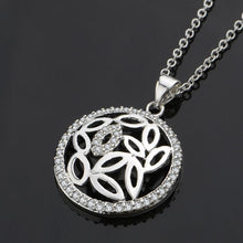 silver plated chain mouth in circle necklaces pendants for women men jewelry smtn543 J4U66