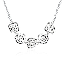 silver plated chain thread necklaces pendants for women men jewelry smtn350 J4U66