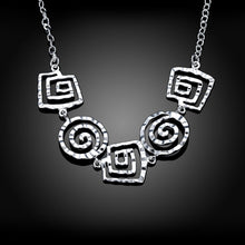 silver plated chain thread necklaces pendants for women men jewelry smtn350 J4U66