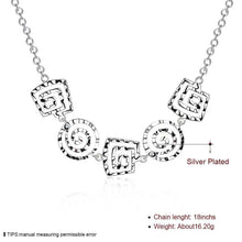 silver plated chain thread necklaces pendants for women men jewelry smtn350 J4U66
