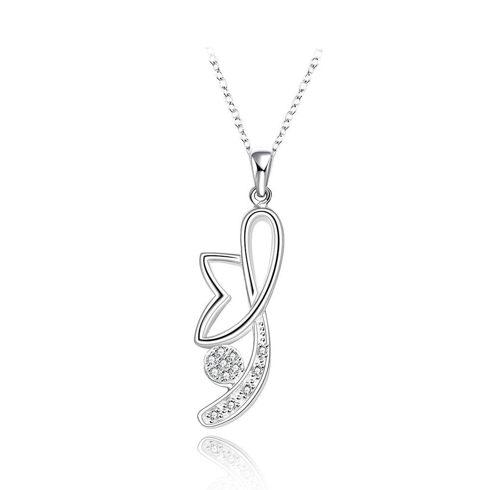 silver plated chain fly strange necklaces pendants for women men jewelry smtn503 J4U66