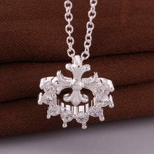 silver plated chain furit star necklaces pendants for women men jewelry smtn5 J4U66