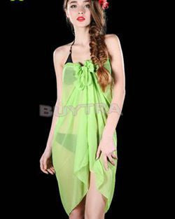 women swimsuit women beachwear Brilliant Sexy Dress Beach Bikini dress chiffon long dress J4U66