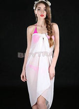 women swimsuit women beachwear Brilliant Sexy Dress Beach Bikini dress chiffon long dress J4U66